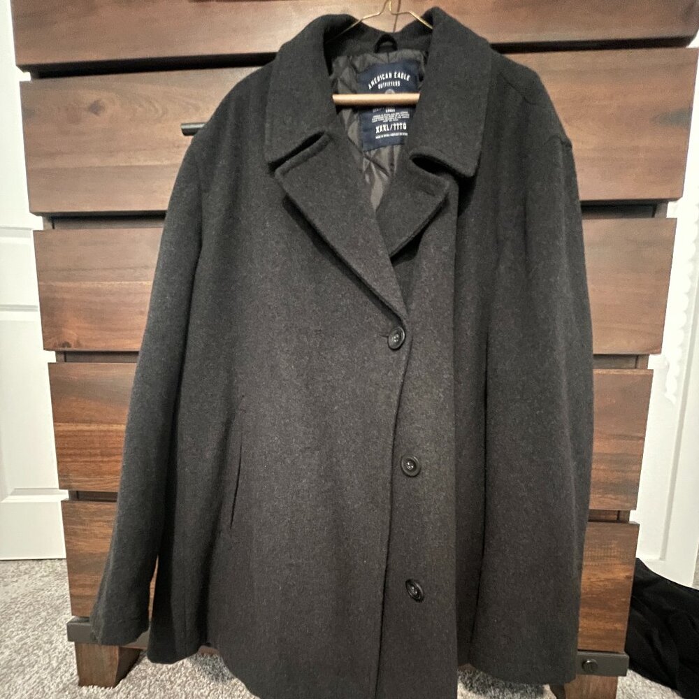 Men's Peacoat (American Eagle)